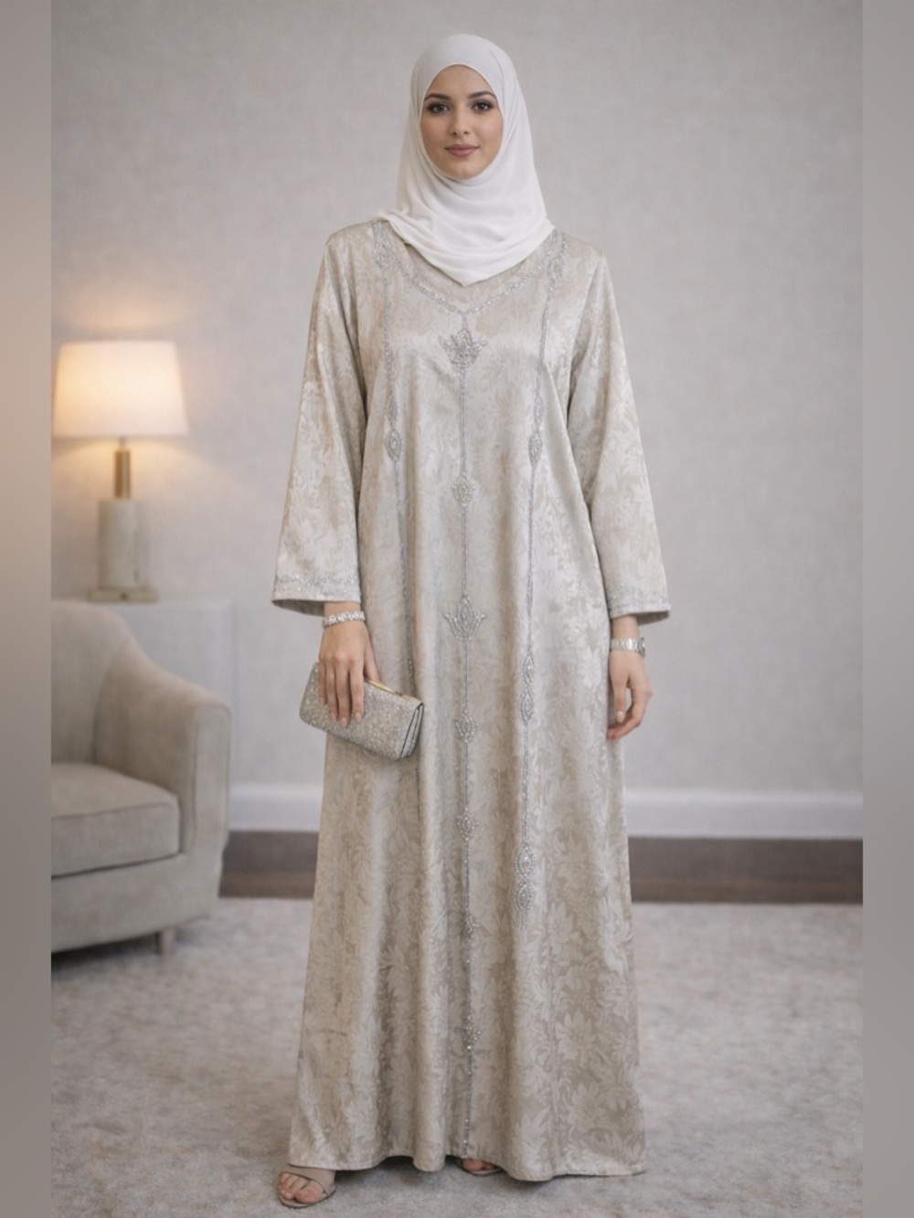 Muslim modest long dress muslim
Abaya long islamic dress
Made in Dubai